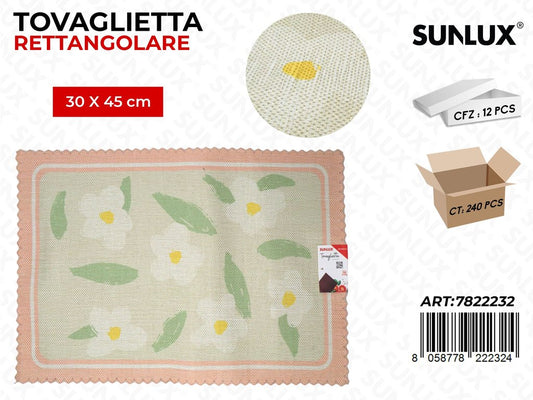 Sunlux Tovaglietta Rett. 30*45CM
