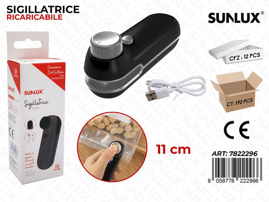 Sunlux Sigillatrice Ricaricabile 11CM