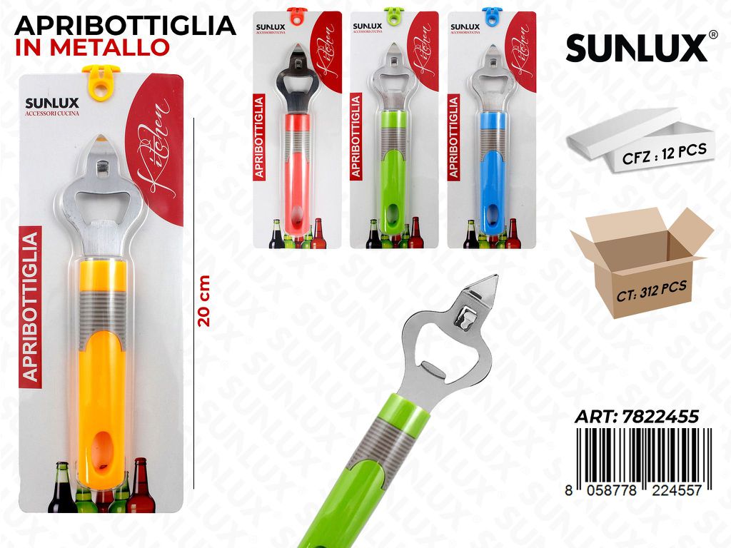 Apribottiglia in Metallo 20CM /Pz da 12CFZ