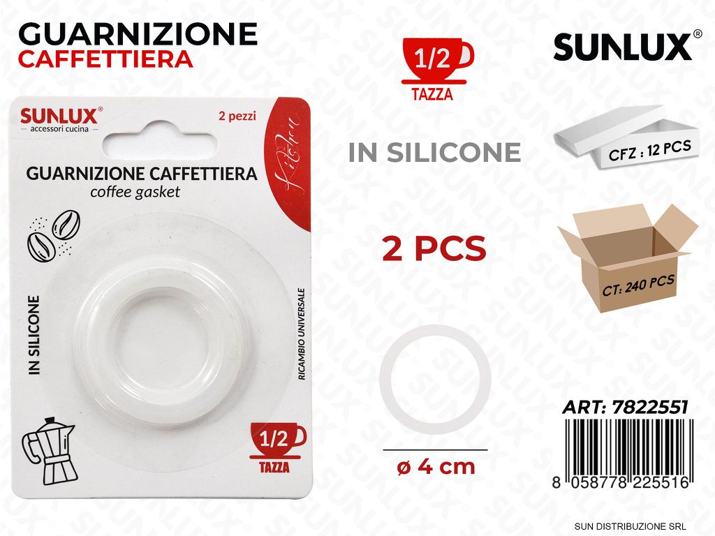 Guarnizione Caffettiera 2PC-1/2 Tazza