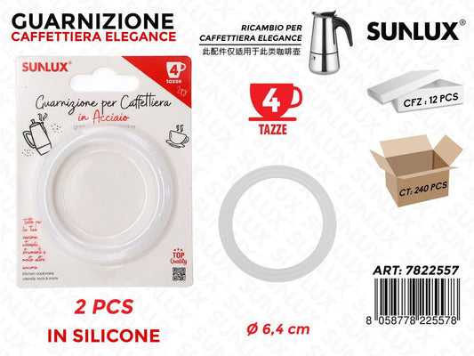 Guarnizione Caffet. Elegance 4T. 2PCS 6.4CM