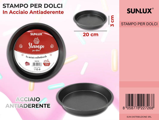 Stampo Dolci in Acciaio D.20*3CM