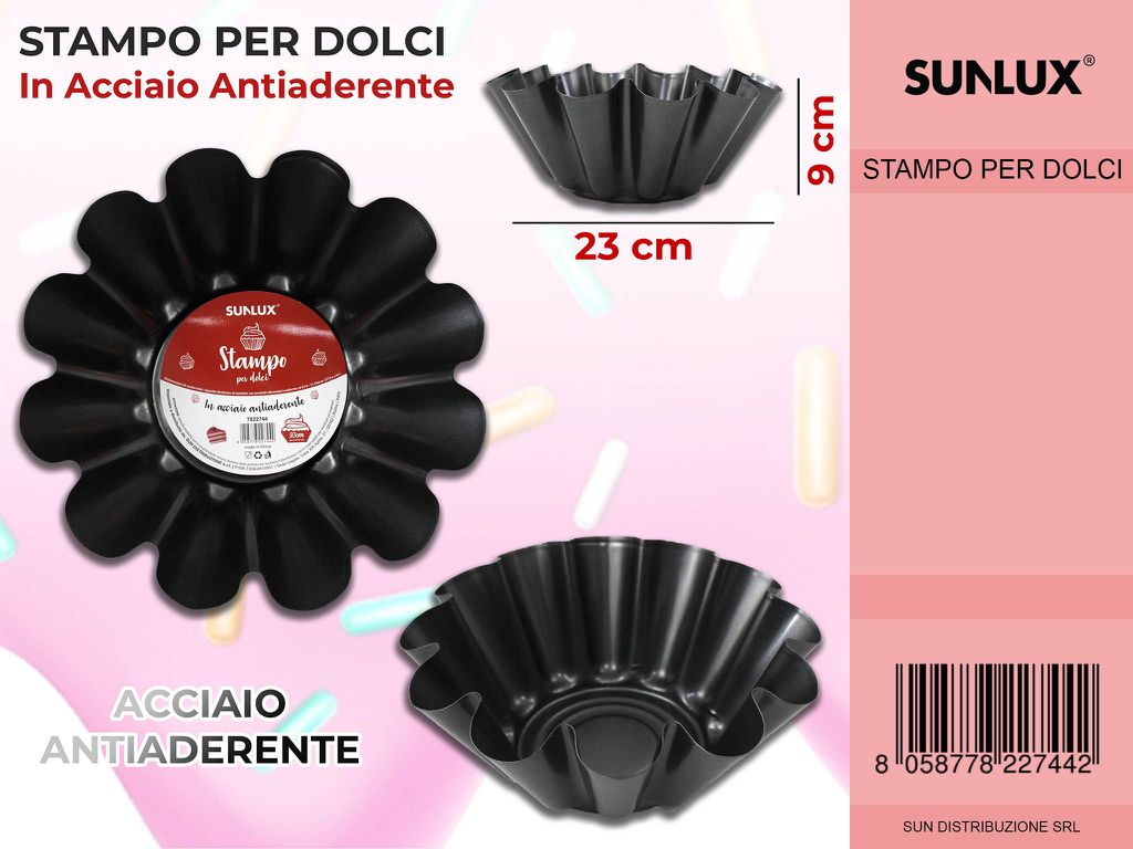 Stampo per Dolci in Acciaio 23*9CM