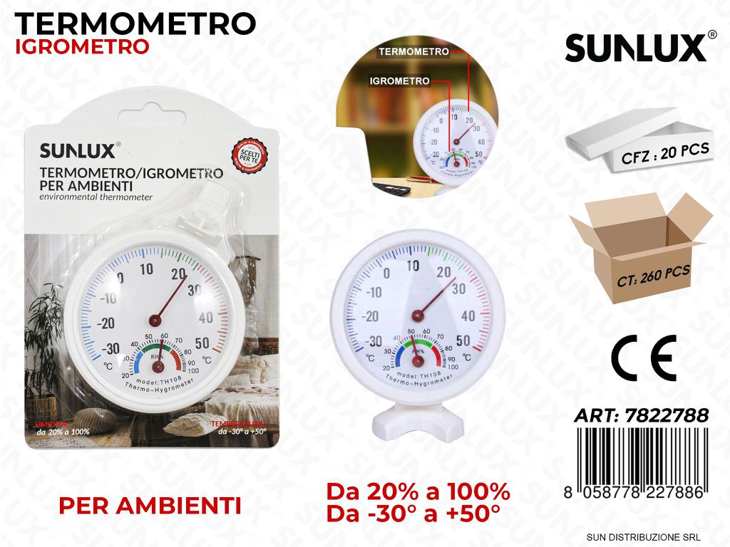 Termometro-igrometro per Ambienti