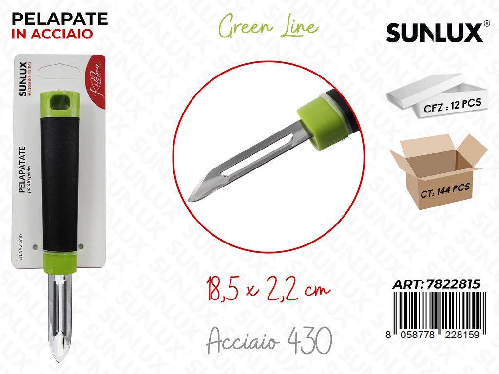 Pelapatate 18.5*2.2 Cm /Pz da 12CFZ