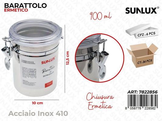 Sunlux Barattolo Ermetico Acc. 410 900ML 10*12.5CM