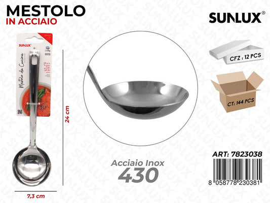 Mestolo in Acciaio 430 7.3*24CM
