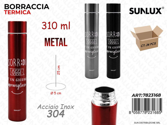 Borraccia Termica Acciaio 304 310ML 5*25CM