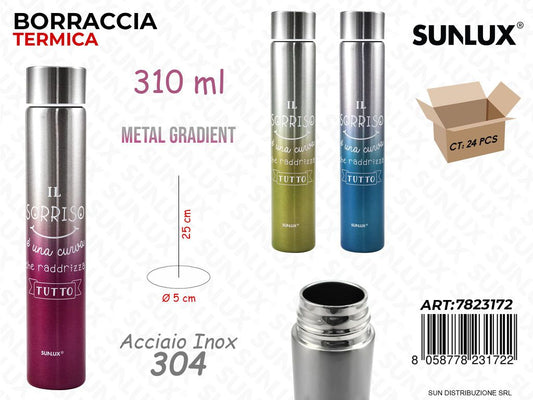 Borraccia Termica Acciaio 304 310ML 5*25CM