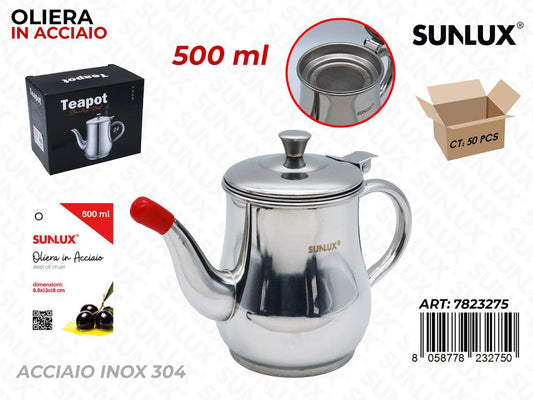 Sunlux Oliera Acciaio 304 500ML