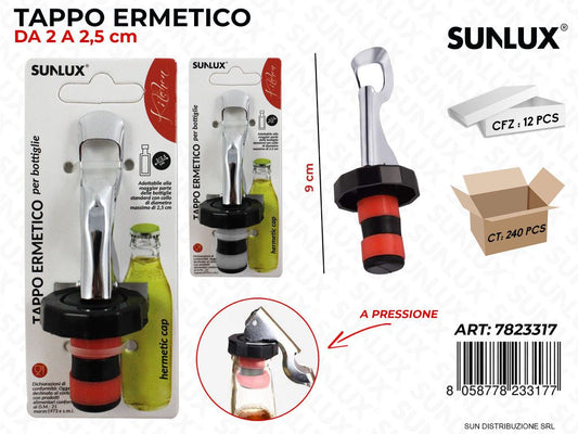 Tappo Ermetico A Press. 2Col. 9Cm