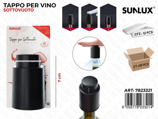 Tappo per Vino Sottovuoto 7CM