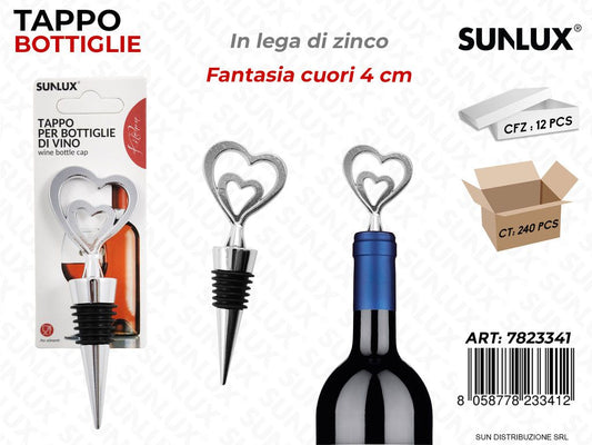 Tappo per Bottiglie di Vino L. di Zinco