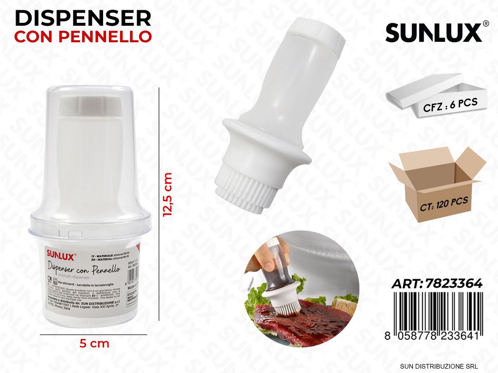 Dispenser con Pennello 5*12.5CM