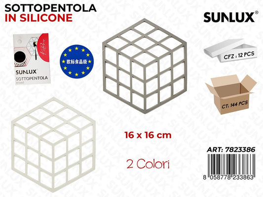 Sottopentola in Silicone 2COL. 16*16CM