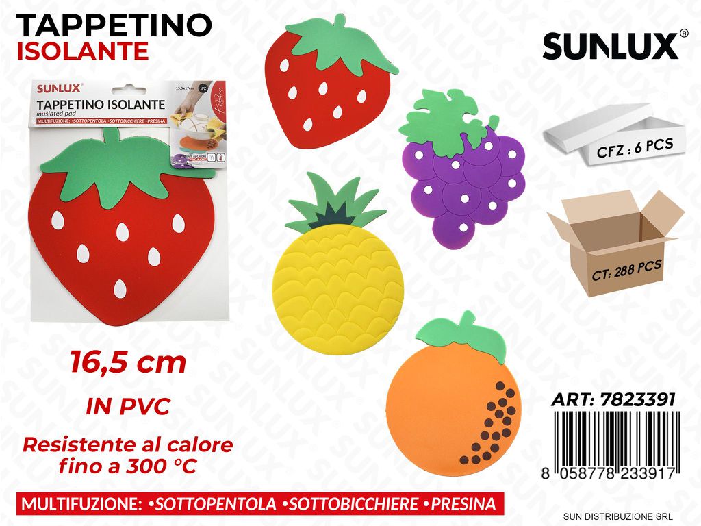 Tappetino Isolante in Pvc 16.5CM Ass.