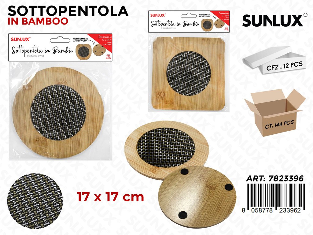 Sottopentola in Bamboo 17*17CM
