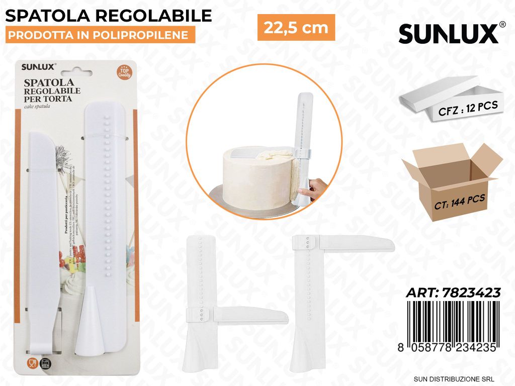 Spatola Regolabile per Torte in Pp 22.5CM