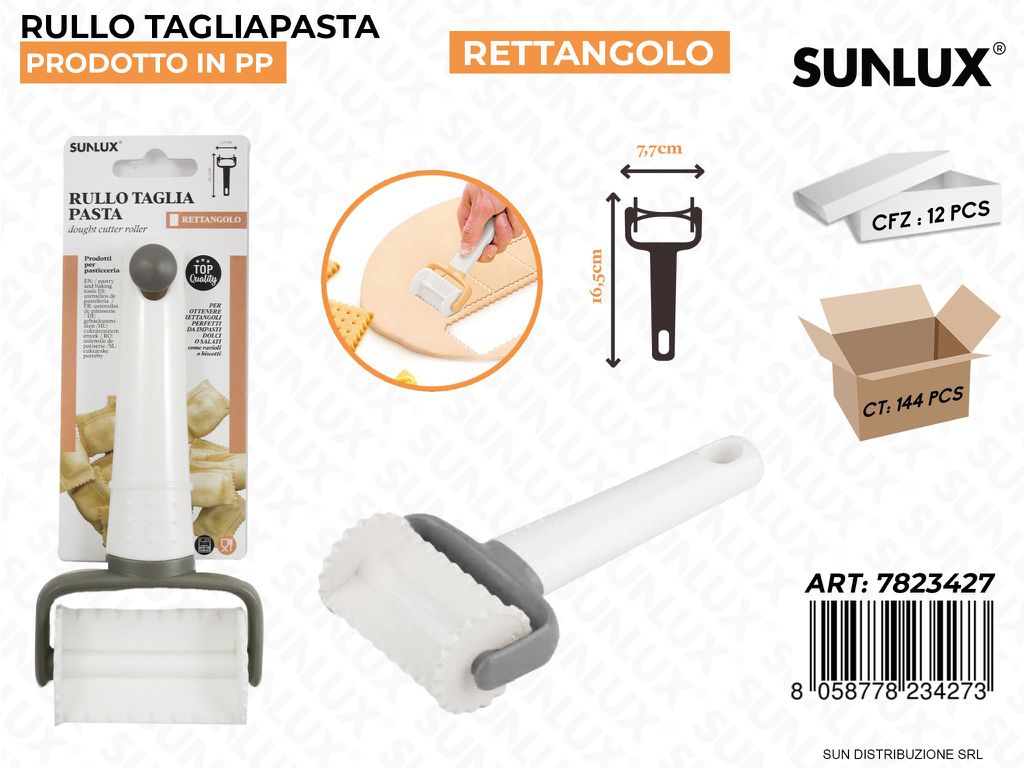 Rullo Tagliapasta Rettangolare 7.7*16.5CM