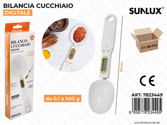 Bilancia Digitale Cucchiaio da 0.1 a 500G