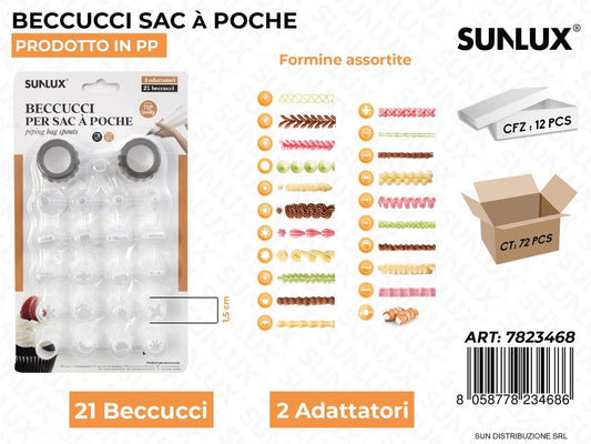 Beccucci Sac a Poche in Pp 21PCS Ass. 2ADATT.
