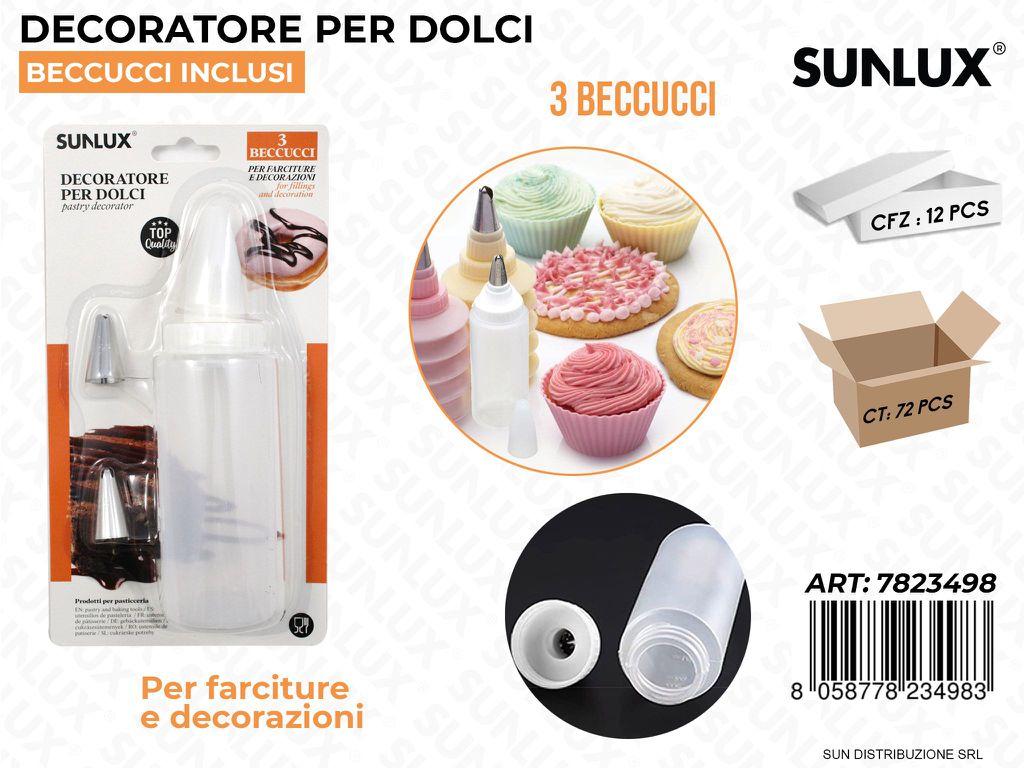 Decoratore per Dolci 3BECC.