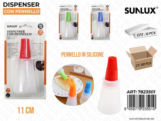 Dispenser c/ Pennello in Silicone 11CM