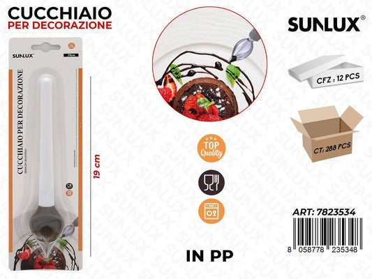Sunlux Cucchiaio per Dec. in Pp 19CM/ Pz da 12