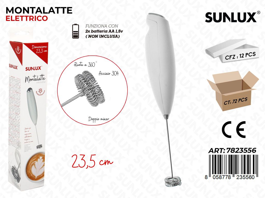 Sunlux Montalatte Elett. ACC.304 23.5CM/ Pz da 12