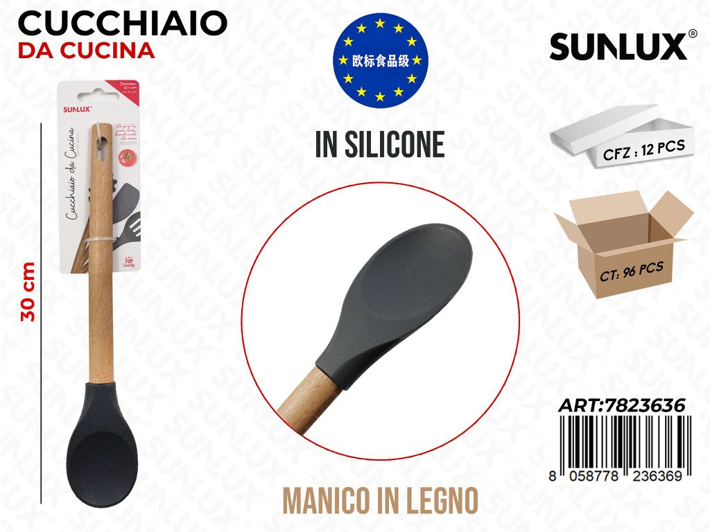 Cucchiaio da Cucina in Silicone 30CM
