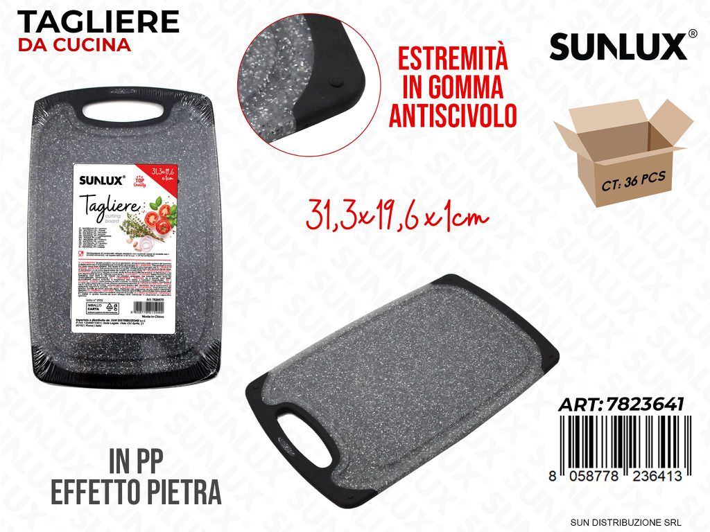 Tagliere da Cucina in Pp 31.3*19.6*1CM