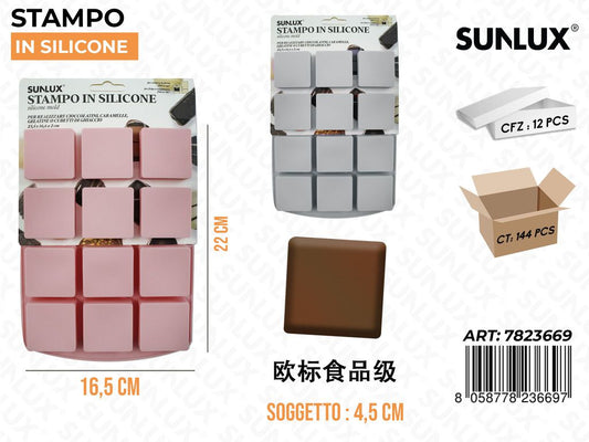 Stampi in Silicone Quadrato 16.5*22CM