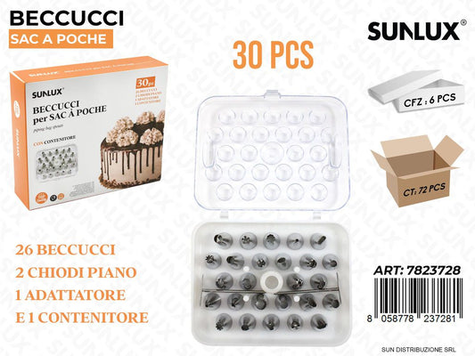 Beccucci Sac a Poche 30PCS Ass.
