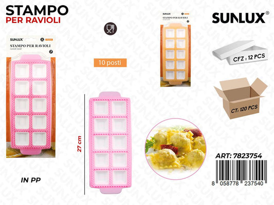 Stampo per Ravioli in Pp 10POSTI 27CM