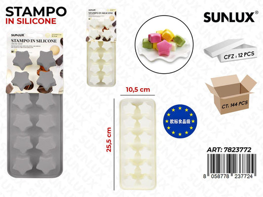 Stampo in Silicone 12SPAZI 10.5*25.5CM