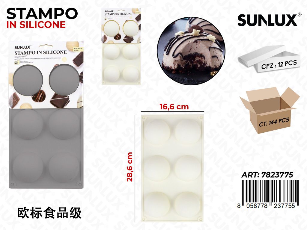 Stampo in Silicone 6SPAZI 16.6*28.6CM