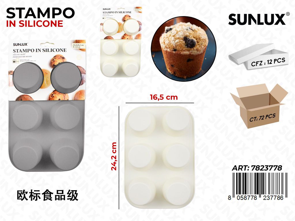 Stampo in Silicone 6SPAZI 16.5*24.2CM