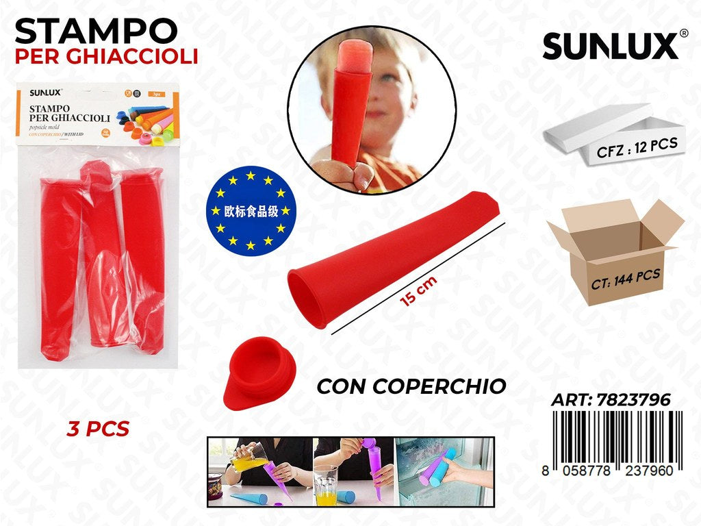 Stampo per Ghiacciolo 3 Pcs 15CM