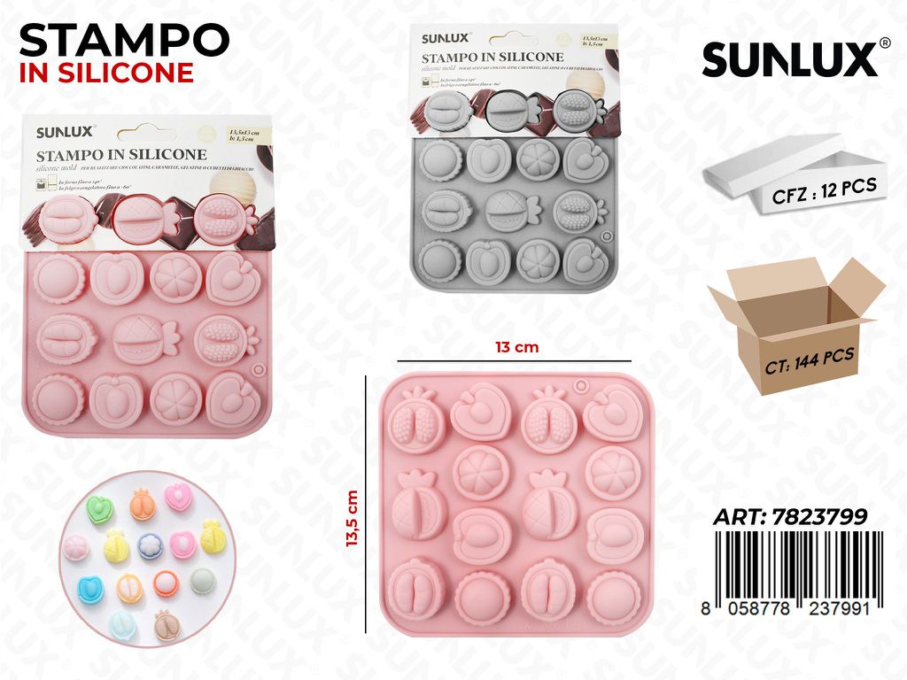 Stampo per Ghiaccio Silicone 13*13.5CM