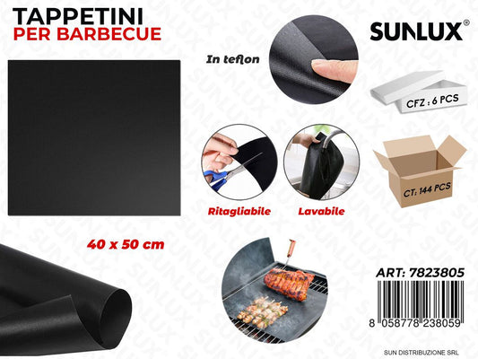 Tappetini per Barbecue in Teflon 40*50CM
