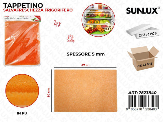 Tappeto Salvafresch. Frigo 2PCS 47*30CM*5MM