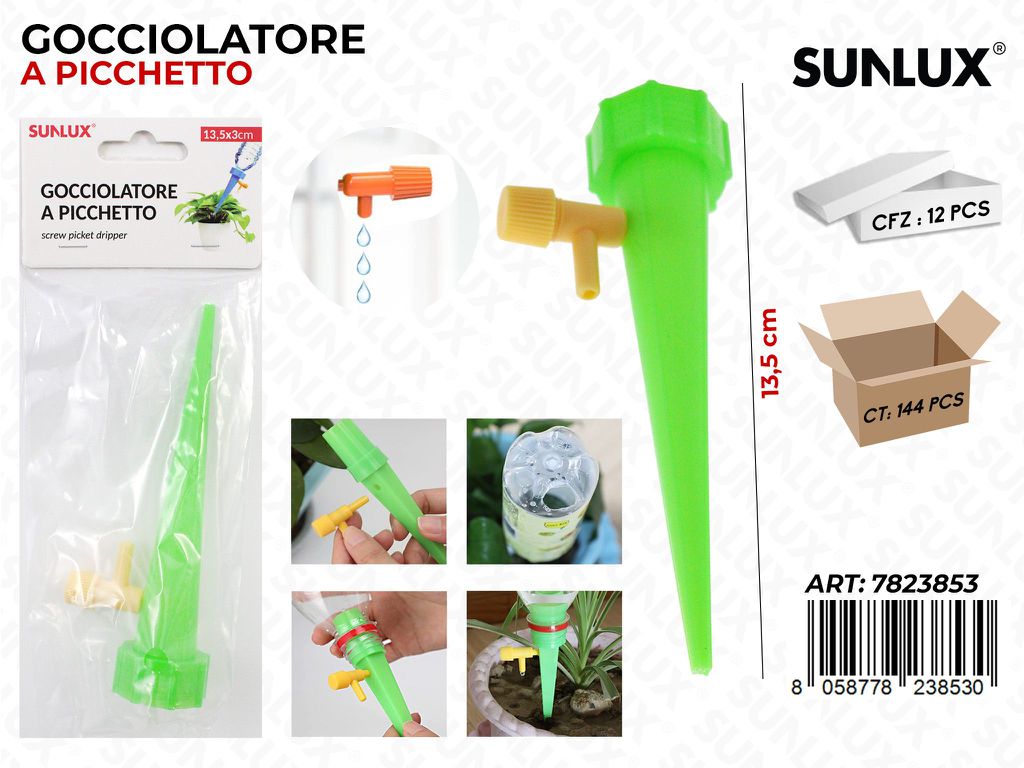 Sunlux Gocciolatore a Picchetto 13.5CM