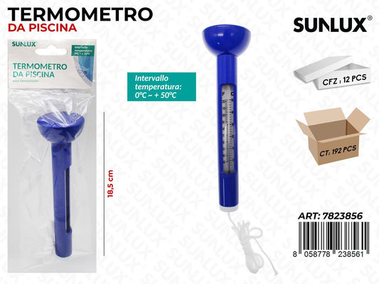 Sunlux Termometro da Piscina 18.5CM