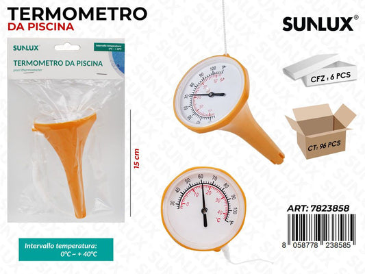 Sunlux Termometro da Piscina 15CM