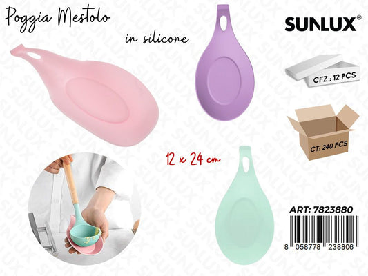 Sunlux Poggia Mestolo Silicone Ass. 12.24CM