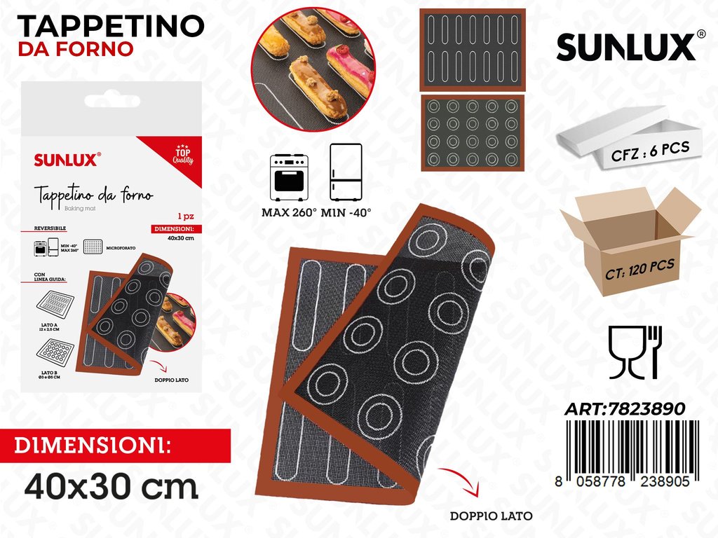 Sunlux Tappetino Forno Dlato 40*30CM