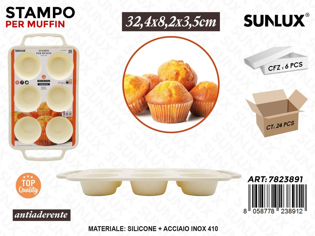Sunlux Stampo Muffin Acc. 410 32.4*8.2*3.5CM