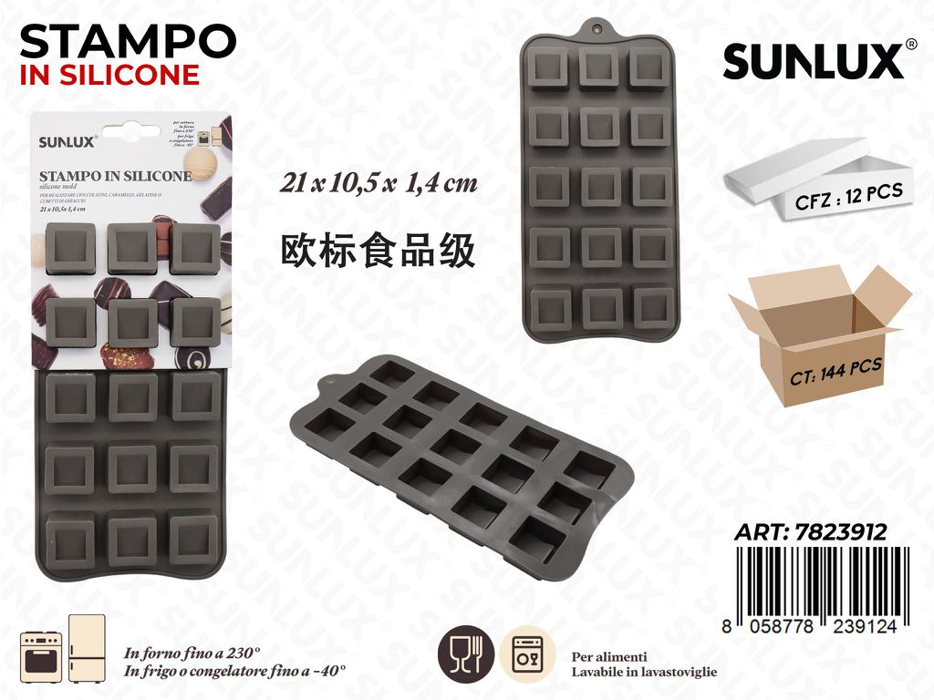 Sunlux Stampo in Silicone 21*10.5*1.4CM
