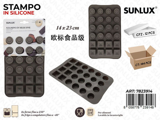 Sunlux Stampo in Silicone 14*23CM