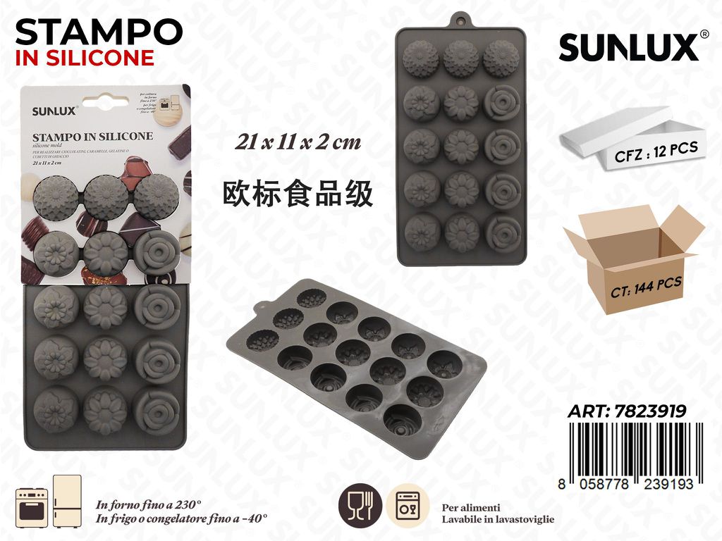 Sunlux Stampo in Silicone 21*11*2CM
